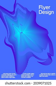 Modern abstract background. Modern design template. Creative fluid backgrounds from current forms to design a fashionable abstract cover, banner, poster, booklet.