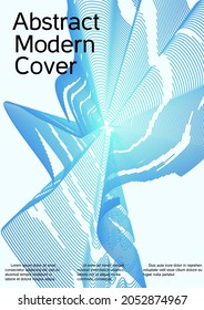 Modern abstract background. Modern design template. Creative fluid backgrounds from current forms to design a fashionable abstract cover, banner, poster, booklet.