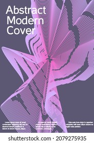 Modern abstract background. Modern design template. Creative fluid backgrounds from current forms to design a fashionable abstract cover, banner, poster, booklet.