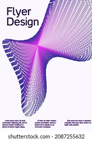 Modern abstract background. Modern design template. Creative fluid backgrounds from current forms to design a fashionable abstract cover, banner, poster, booklet.