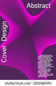 Modern abstract background. Modern design template. Creative fluid backgrounds from current forms to design a fashionable abstract cover, banner, poster, booklet.