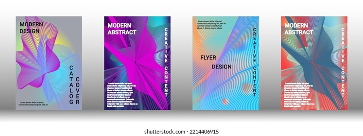 Modern abstract background. Modern design template. The rich design of the VIP. Future futuristic template with abstract current forms for banner design, poster, booklet, report, journal. 