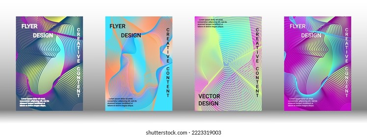 Modern abstract background. Modern design template. The rich design of the VIP. Future futuristic template with abstract current forms for banner design, poster, booklet, report, journal. 