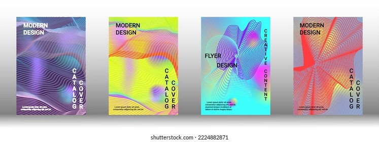 Modern abstract background. Modern design template. Creative backgrounds from abstract lines to create a fashionable abstract cover, banner, poster, booklet. Vector illustration. EPS 10. 