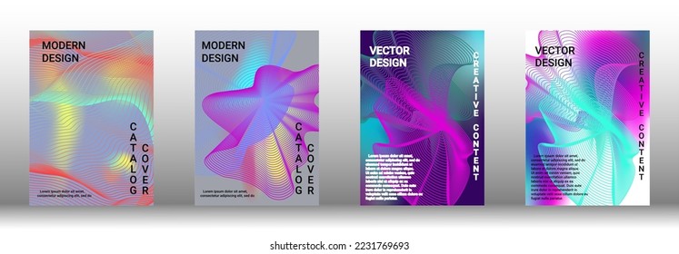 Modern abstract background. Modern design template. The rich design of the VIP. Future futuristic template with abstract current forms for banner design, poster, booklet, report, journal. 