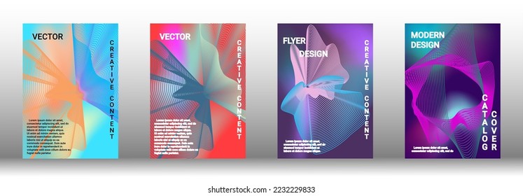 Modern abstract background. Modern design template. The rich design of the VIP. Future futuristic template with abstract current forms for banner design, poster, booklet, report, journal. 