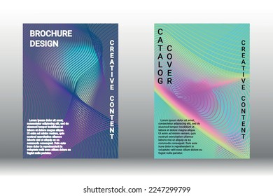 Moderner abstrakter Hintergrund. Moderne Design-Vorlage. Kreativer Hintergrund abstrakter Linien, um ein trendiges abstraktes Cover, Banner, Poster, Booklet zu erstellen. Vektorgrafik. EPS10.