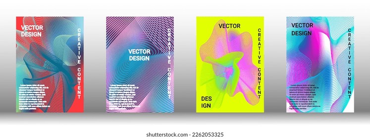 Modern abstract background. Modern design template. The rich design of the VIP. Future futuristic template with abstract current forms for banner design, poster, booklet, report, journal. 