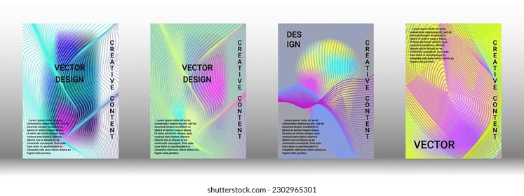 Modern abstract background. Modern design template. The rich design of the VIP. Future futuristic template with abstract current forms for banner design, poster, booklet, report, journal. 