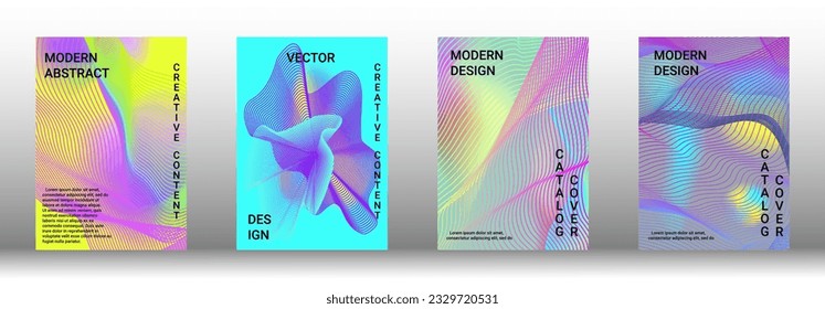 Modern abstract background. Modern design template. The rich design of the VIP. Future futuristic template with abstract current forms for banner design, poster, booklet, report, journal. 