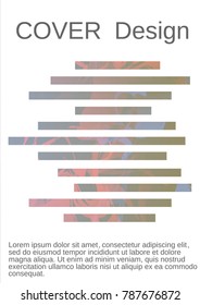 Modern abstract background. Modern design template. The rich design of the VIP. Future futuristic template with abstract current forms for banner design, poster, booklet, report, journal.