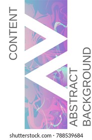 Modern abstract background. Modern design template. The rich design of the VIP. Future futuristic template with abstract current forms for banner design, poster, booklet, report, journal.