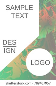 Modern abstract background. Modern design template. The rich design of the VIP. Future futuristic template with abstract current forms for banner design, poster, booklet, report, journal.