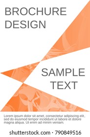 Modern abstract background. Modern design template. The rich design of the VIP. Future futuristic template with abstract current forms for banner design, poster, booklet, report, journal.