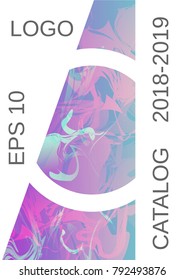 Modern abstract background. Modern design template. The rich design of the VIP. Future futuristic template with abstract current forms for banner design, poster, booklet, report, journal.