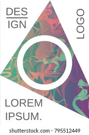 Modern abstract background. Modern design template. The rich design of the VIP. Future futuristic template with abstract current forms for banner design, poster, booklet, report, journal.