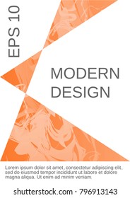 Modern abstract background. Modern design template. The rich design of the VIP. Future futuristic template with abstract current forms for banner design, poster, booklet, report, journal.