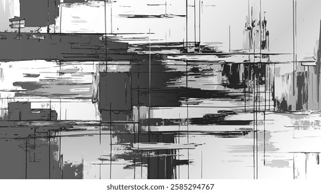 Modern abstract background designs featuring layered textures and delicate paintwork, reflecting the sophistication of modern art