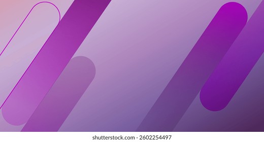 Modern abstract background with diagonal gradient shapes in shades of purple. Perfect for digital design, branding, web, and creative projects