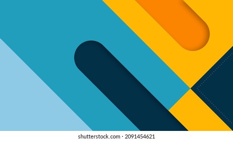Modern Abstract Background with Diagonal Lines Element and Bright Pastel Color