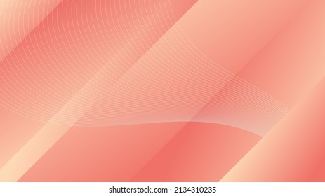 Modern Abstract Background with Diagonal Lines Element and Red Gradient Color