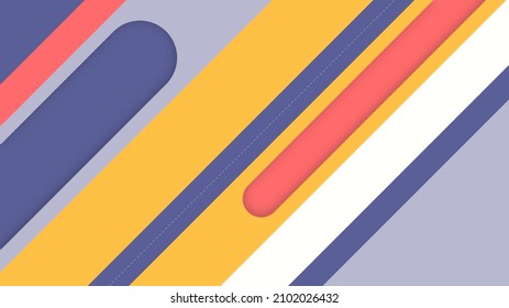 Fondo abstracto moderno con elemento de barra diagonal y color pastel	