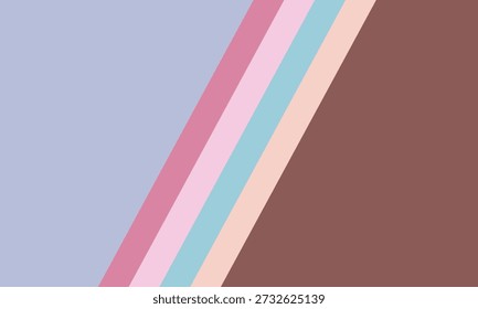 Fondo abstracto moderno con rayas diagonales en colores pastel (morado, rosa, azul, beige, marrón). Diseño limpio y minimalista. Representa la diversidad, la conectividad y una estética moderna. Adecuado para presentaciones tecnológicas, corporativas o que necesiten una representación visual de sistemas interconectados e innovación colaborativa
