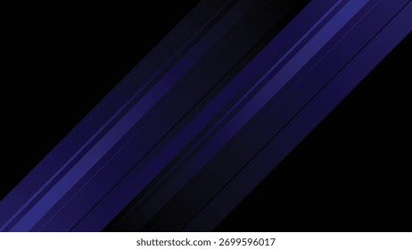 Modern abstract background with dynamic indigo lines for tech presentations