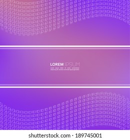 Modern abstract background with a dynamic pattern.