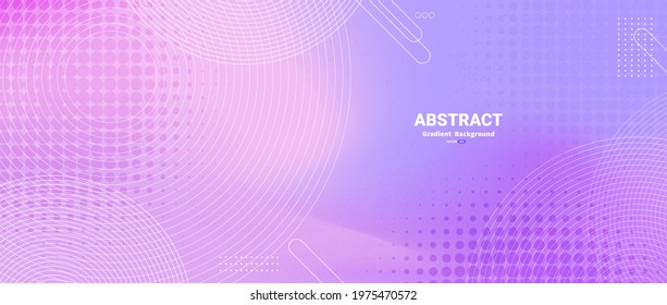 Modern abstract background with dynamic shapes composition and halftone. vector illustration.