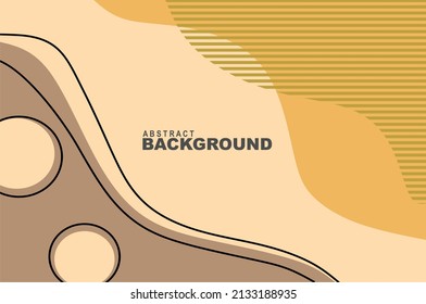 moderner abstrakter Hintergrund mit Erdfarben. ästhetisches Design. Illustration für Werbe-Hintergrund, Rabatt, Bekleidungsgeschäft