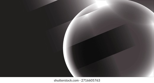 Moderner abstrakter Hintergrund mit eleganten hellen diagonalen Linien. Kombiniert mit Kreisen.