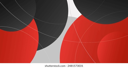 Modern abstract background. Elegant circle shape design. Gradient geometric. Vector illustration