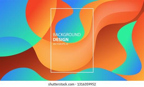 Modern Abstract Background. With Elegant Gradient Form Compositions. Vector EPS.10