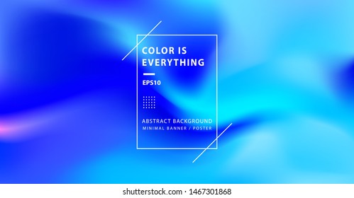 Modern abstract background. Elegant poster banner template with wavy light gradient color. Colorful backdrop and wallpaper layout for presentation, business and event theme. Vector illustration