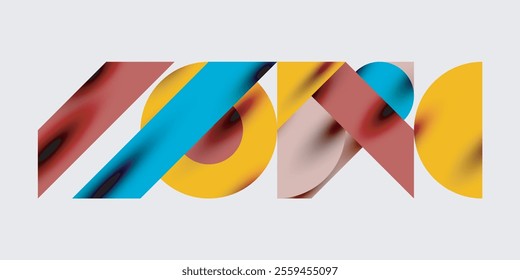 Modern abstract background featuring circles, lines, and triangles in a dynamic geometric composition. Perfect for stylish, tech, or creative-themed designs