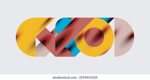Modern abstract background featuring circles, lines, and triangles in a dynamic geometric composition. Perfect for stylish, tech, or creative-themed designs