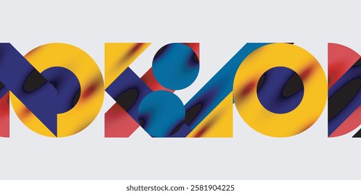 Modern abstract background featuring circles, lines, and triangles in a dynamic geometric composition. Perfect for stylish, tech, or creative-themed designs