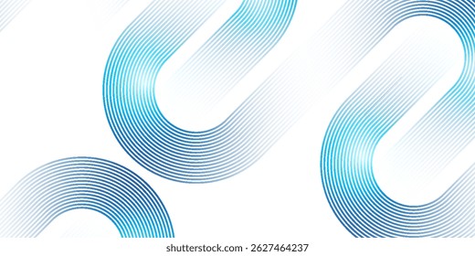 modern abstract background featuring concentric circles with a gradient blue color scheme. modern trendy design
