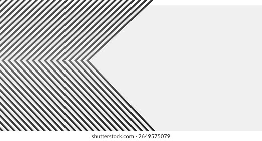 A modern abstract background featuring diagonal lines in black and white. This minimalist design is perfect for various creative projects, emphasizing clean lines and simplicity.