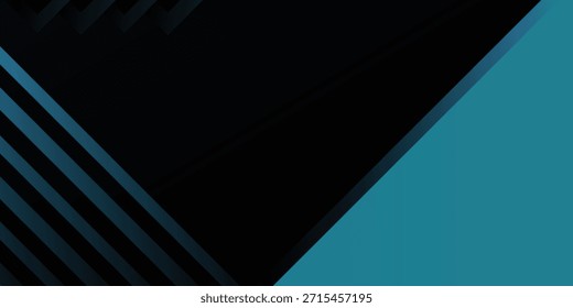 Um fundo abstrato moderno com uma composição dinâmica de azul escuro e formas geométricas azul escuro com linhas diagonais sutis, criando uma sensação de profundidade.