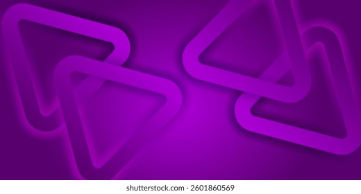  modern abstract background featuring glowing, overlapping triangular shapes in shades of purple, creating a futuristic and dynamic design.