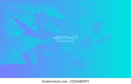 A modern, abstract background featuring a gradient of blue and turquoise colors, overlaid with geometric shapes.