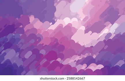 Modern Abstract Background Featuring Gradient Hues of Purple and Pink with Smooth Transitions