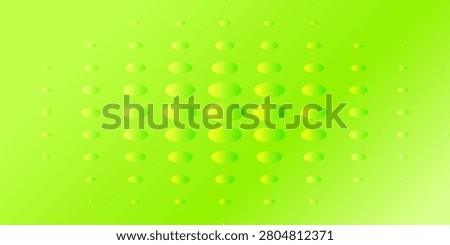 Modern abstract background featuring a green halftone oval dots gradient pattern with smooth geometric effects on a vibrant neon green background. Ideal for technology, digital media, web design, presentations, posters, banners, branding, advertising, social media, wallpapers, and creative graphic design projects.