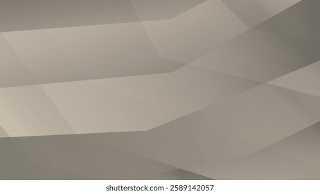 Modern abstract background featuring overlapping geometric shapes in neutral tones, perfect for design projects.

