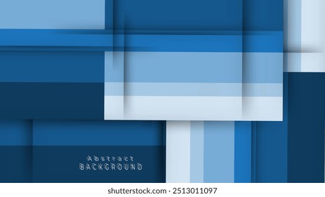 Modern abstract background featuring shades of blue, geometric shapes, and soft lines for creative projects and designs