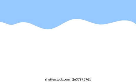 A modern abstract background featuring soft, wavy blue and white shapes, ideal for creative projects, website headers, and minimalist design templates.