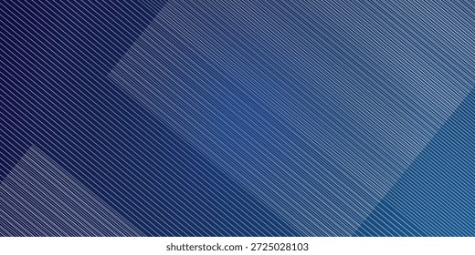 Um fundo abstrato moderno com vários tons de azul com linhas diagonais sutis e padrões geométricos criando um visual dinâmico e texturizado.
