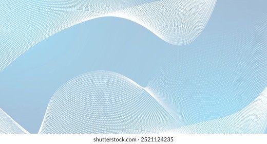 Fondo abstracto moderno con líneas fluidas. Concepto de tecnología de futuro digital. 